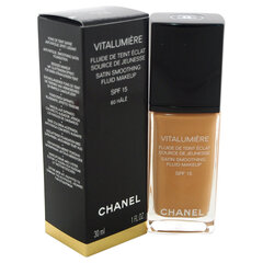 Jumestuskreem Chanel Vitalumiere Fluid Makeup 30 ml, 60 Hale hind ja info | Jumestuskreemid, puudrid | kaup24.ee