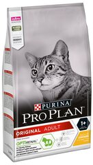 Kuivtoit kassidele Pro Plan Original Adult Cat Chicken 1.5kg hind ja info | Kuivtoit kassidele | kaup24.ee