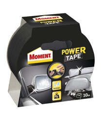 Teip MOMENT Power Tape 10 m, must hind ja info | Isolatsiooni- ja tihendus pakkematerjal | kaup24.ee