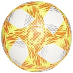 Jalgpalli pall Adidas Context 19, suurus 5, valge/oranž hind ja info | Jalgpalli pallid | kaup24.ee