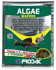 Taimsed tabletid kaladele Prodac Algae Wafers, 15g hind ja info | Toit kaladele | kaup24.ee