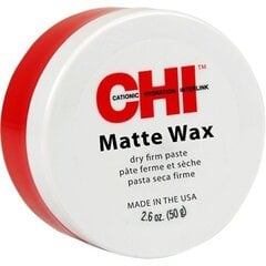 Äärmiselt tugev juuksevaha Chi Matte Wax 74 g hind ja info | Viimistlusvahendid juustele | kaup24.ee