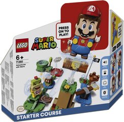 71360 LEGO® Super Mario seikluste alustusrada hind ja info | Kokkupandavad mänguasjad | kaup24.ee