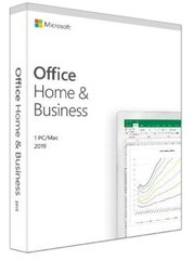 Microsoft Office Home and Business, Inglise 2019 hind ja info | Microsoft Office, kontoritarkvara | kaup24.ee