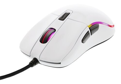 Juhtmega hiir Deltaco Gaming RGB GAM-085-W, valge tagasiside