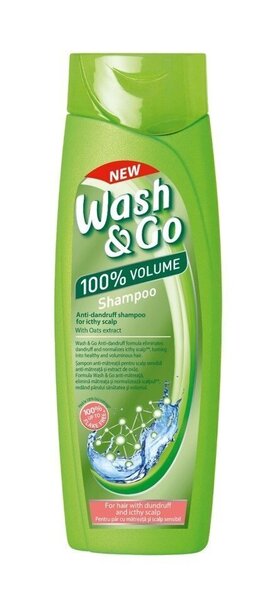 Kõõmavastane šampoon tundlikule peanahale Wash&Go, 400 ml