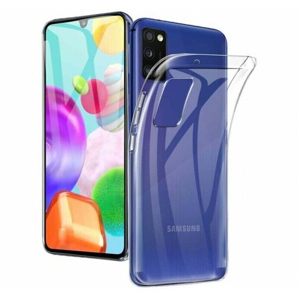 Telefoniümbris sobib Samsung Galaxy A41, läbipaistev hind ja info | Telefoni kaaned, ümbrised | kaup24.ee