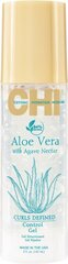Juuksegeel lokkis juustele CHI Aloe Vera Control Gel, 147 ml hind ja info | Viimistlusvahendid juustele | kaup24.ee