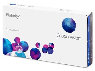Biofinity kontaktläätsed 8.6, 3 tk. hind ja info | Kontaktläätsed | kaup24.ee