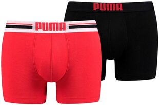 Aluspesu Puma Placed Logo Black Red hind ja info | Meeste aluspesu | kaup24.ee