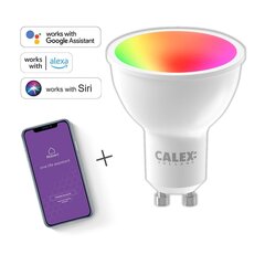 Robert Smart Nutikas RGB Led-pirn, Wi-Fi Led color changing light bulb GU10/5W (Calex 5005033) hind ja info | Lambipirnid, lambid | kaup24.ee