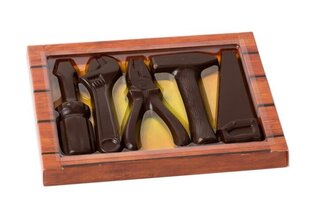 Šokolaadikujude komplekt "Tõelistele meestele ja mitte ainult" 1 tk. x 160 g. hind ja info | Maiustused | kaup24.ee