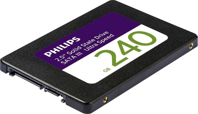 Philips Internal Sata III 2.5-INCH 240GB 550/480 MB/S hind ja info | Sisemised kõvakettad (HDD, SSD, Hybrid) | kaup24.ee