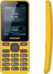 Maxcom MAXCOMMM139ZOLTY hind ja info | Mobiiltelefonid | kaup24.ee