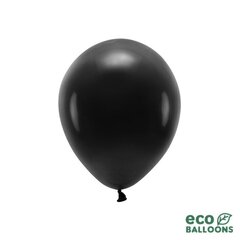Eco õhupallid 26 cm, must, 10 tk hind ja info | Õhupallid | kaup24.ee
