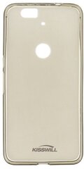 Kisswill Frosted Ultra Thin 0.6mm Back Case Huawei Nexus 6P Smoked Black (EU Blister) hind ja info | Telefoni kaaned, ümbrised | kaup24.ee