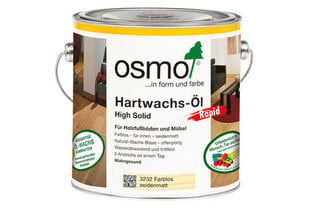 Kiirelt kuivav õlivaha OSMO 3240 valge läbipaistev, 0,125l hind ja info | Impregneerid, kaitsekihid | kaup24.ee
