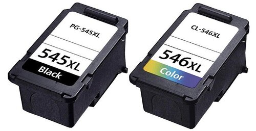 Analoog Tindikassettide Komplekt Canon Pg-545Xl Black + Cl-546Xl Tricolor New hind ja info | Tindiprinteri kassetid | kaup24.ee