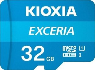 Mälukaart Kioxia Exceria 32GB U1 microSDHC hind ja info | Mobiiltelefonide mälukaardid | kaup24.ee