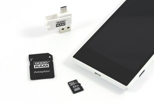 Goodram All In One 32GB Class 10/UHS 1 + Adapter + USB Reader hind ja info | Mälupulgad | kaup24.ee