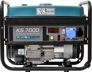 Bensiini Generaator KS7000 hind ja info | Elektrigeneraatorid | kaup24.ee