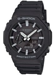 Meeste käekell G-Shock Original Carbon Core Guard GA-2100-1AER, must hind ja info | Meeste käekellad | kaup24.ee