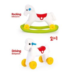 Kiikhobune Dolu 2in1 hind ja info | Imikute mänguasjad | kaup24.ee