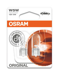 Autopirn Osram 2825 12V 5W W5W hind ja info | Autopirnid | kaup24.ee