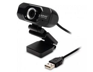 Savio veebikaamera CAK-01 USB Full HD hind ja info | Arvuti (WEB) kaamerad | kaup24.ee