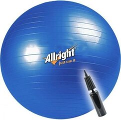 Võimlemispall Allright 55 cm, sinine hind ja info | Võimlemispallid | kaup24.ee