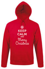 Džemper, Keep calm Merry Christmas hind ja info | Originaalsed pusad | kaup24.ee