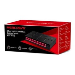 Mercusys MS108G 8-port Desktop Switch hind ja info | Lülitid (Switch) | kaup24.ee
