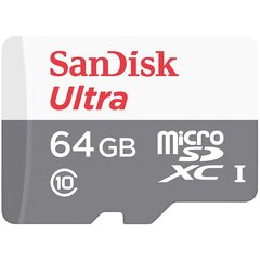 SanDisk Ultra Light microSDHC, 64GB hind ja info | Fotoaparaatide mälukaardid | kaup24.ee