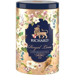 Tee RICHARD lahtiselt, Royal Love, kinkepakendis. 80 g hind ja info | Tee | kaup24.ee
