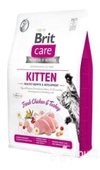 Teraviljavaba toit kassipoegadele Brit Care, 2 kg hind ja info | Kuivtoit kassidele | kaup24.ee