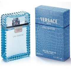 Meeste parfümeeria Man Eau Fraiche Versace EDT: Maht - 100 ml hind ja info | Meeste parfüümid | kaup24.ee