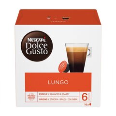 Кофейные капсулы Nescafe Dolce Gusto Caffe Lungo, 16 gab. 112g цена и информация | Кофе, какао | kaup24.ee