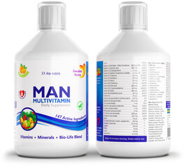 Man Multivitamiin hind ja info | Vitamiinid, toidulisandid, preparaadid tervise heaoluks | kaup24.ee