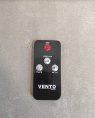 Põrandaventilaator puldiga Vento 40 cm 40W, must hind ja info | Ventilaatorid | kaup24.ee