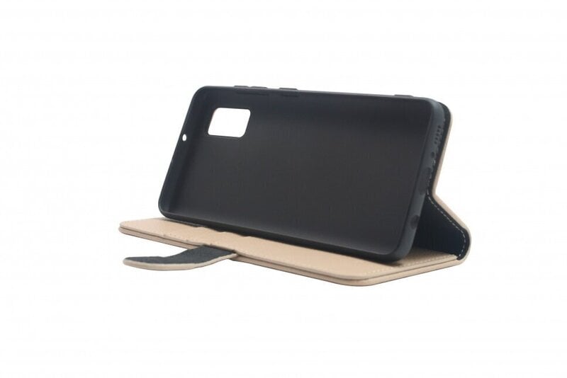 X flip case for Samsung Galaxy A41 Beež