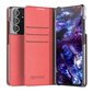 Telefoniümbris Araree Mustang Diary book Samsung Galaxy S21 Ultra, punane