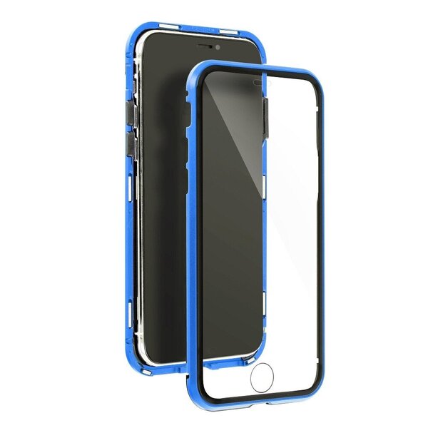 Telefoniümbris Magneto Samsung Galaxy S21, sinine/läbipaistev hind ja info | Telefoni kaaned, ümbrised | kaup24.ee