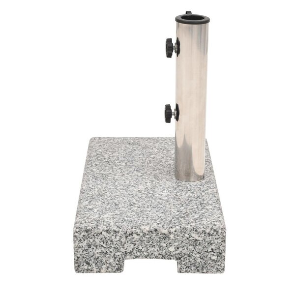 vidaXL ristkülikukujuline päevavarju alus, graniidist, 25 kg hind