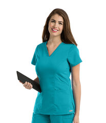 Naiste meditsiini pluus 41452 Teal hind ja info | Meditsiiniriided | kaup24.ee
