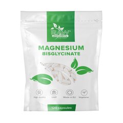 Toidulisand Magneesiumbisglütsinaat 500 mg, 120 kapslit hind ja info | Vitamiinid, toidulisandid, preparaadid tervise heaoluks | kaup24.ee