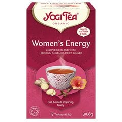 Orgaaniline tee Yogi Tea Women‘s Energy, 17 tk hind ja info | Tee ja ravimtaimed | kaup24.ee