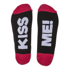 Lõbusad sokid "Kiss me" hind ja info | Lõbusad sokid | kaup24.ee