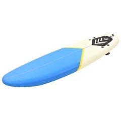 vidaXL surfilaud, 170 cm, sinine ja kreemjas hind ja info | Veesport | kaup24.ee