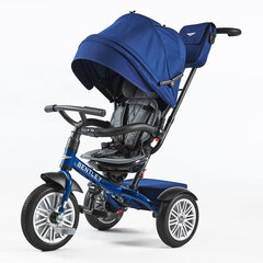 Kolmerattaline ratas lastele Bentley Trike Sequin Blue, sinine hind ja info | Kolmerattalised jalgrattad | kaup24.ee