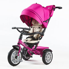 Kolmerattaline ratas lastele Bentley Trike Fuchsia Pink, roosa hind ja info | Kolmerattalised jalgrattad | kaup24.ee